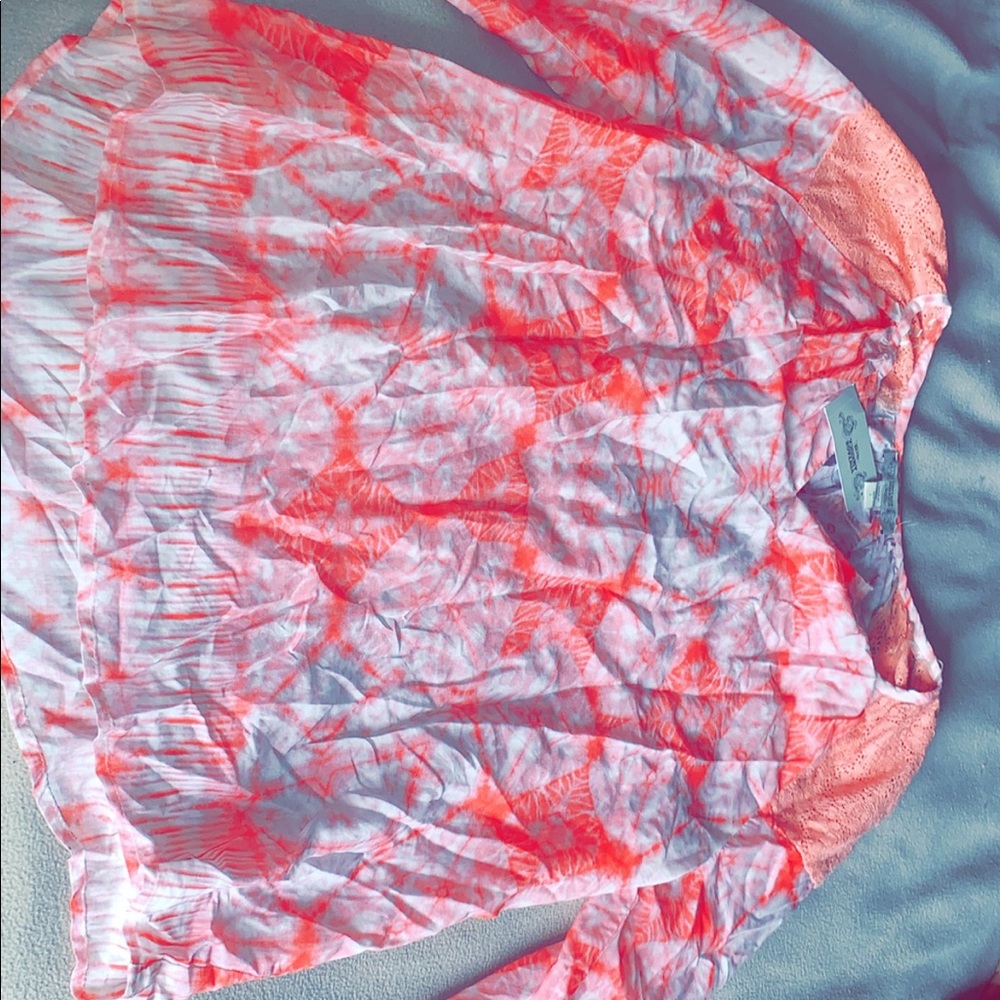 Vintage America Pink & white 𝚃𝚘𝚙